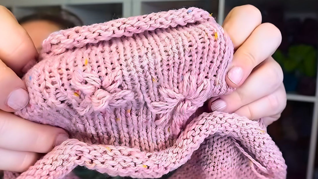 🌸 Gestrickte Blumen statt Häkelblüten – so geht 3D‑Deko mit Stricknadeln