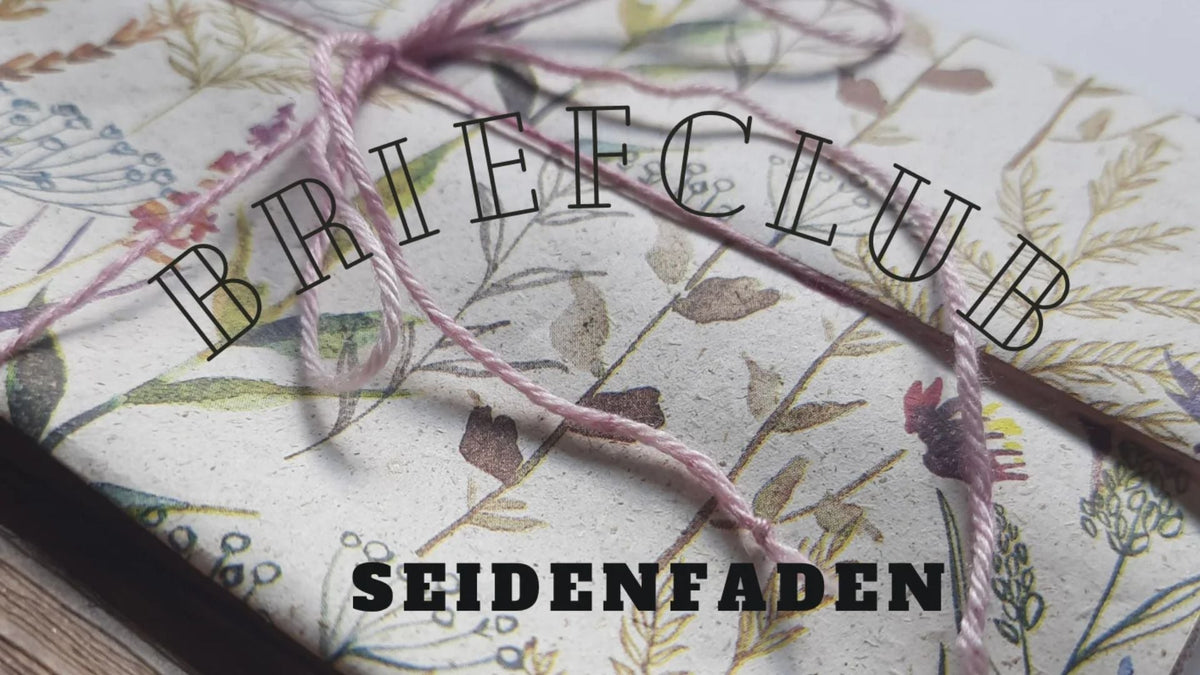 Der Briefclub Seidenfaden: Deine kleine Auszeit im Briefkasten 💌