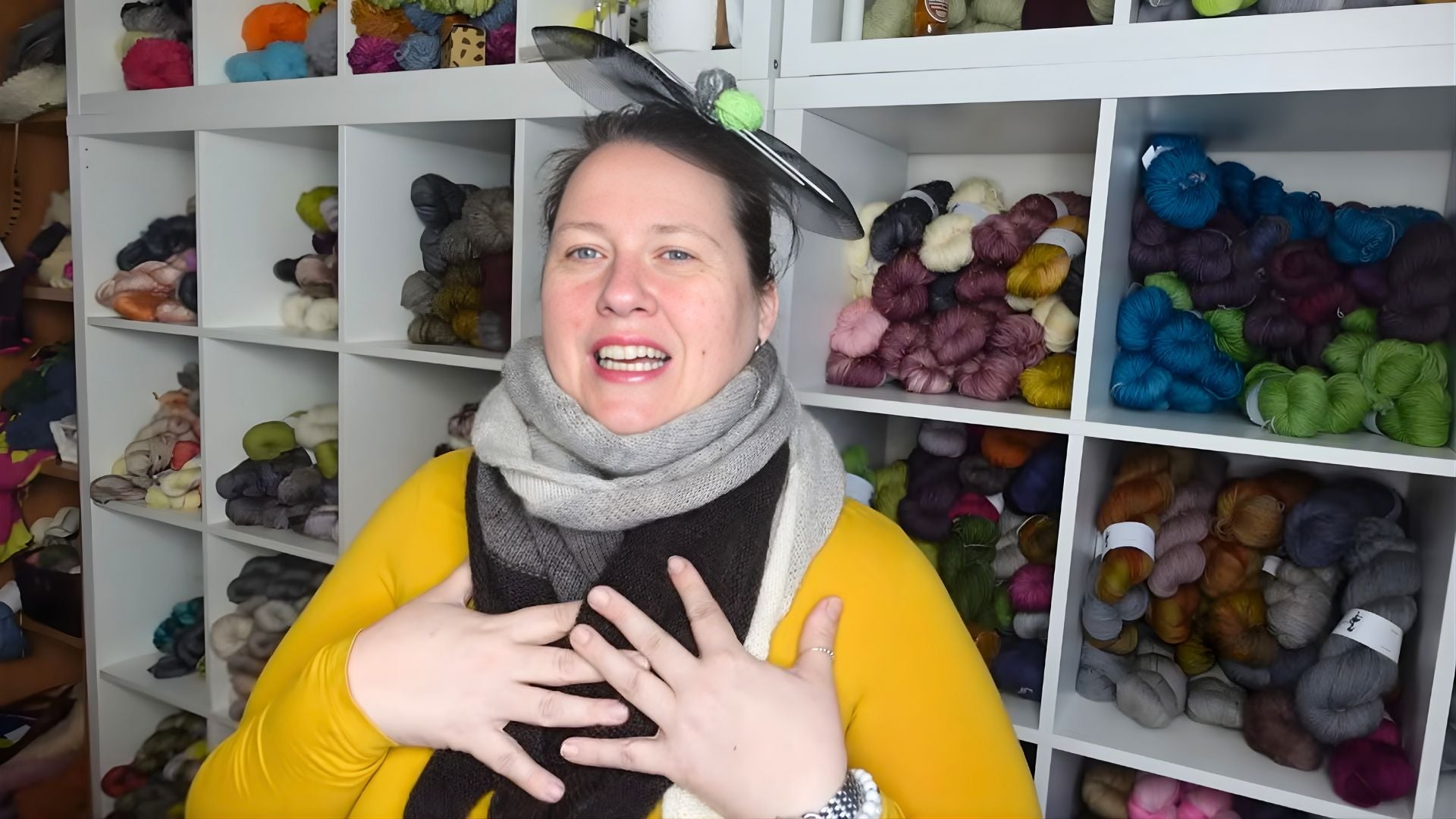🌈 British Fade Schal – Farbverläufe statt Musterstricken
