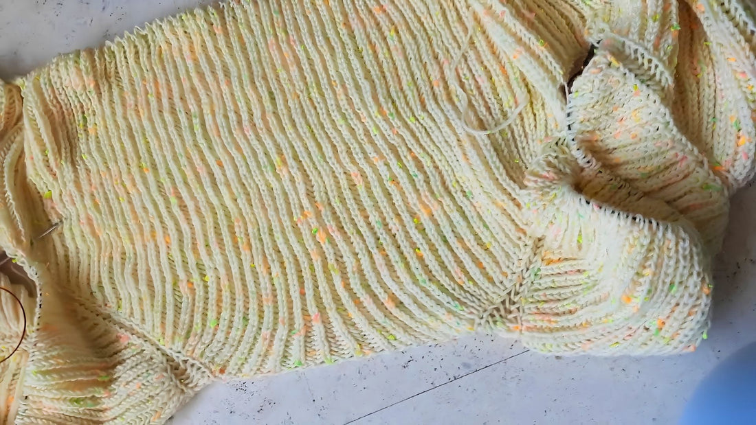 Cardigan selbst entwerfen: Oversize, Brioche und einfache Konstruktion