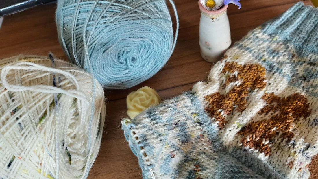 🧦 Gemusterte Sockengarne richtig einsetzen – damit das Muster nicht verloren geht