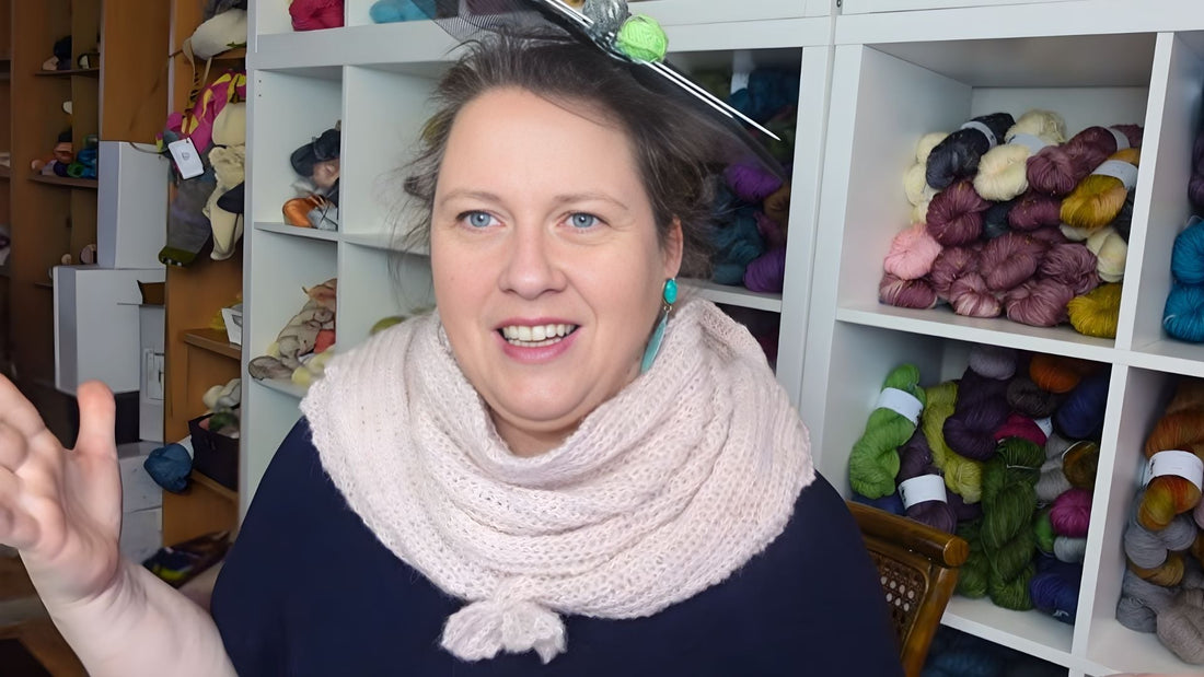 One-Skein-Schal stricken – Der fluffigste Frühlingsschal 2026