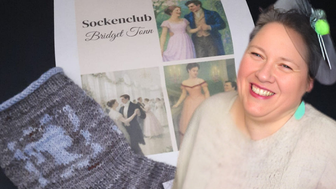 NEUER Sockenclub Bridget Tonn – elegante Stricksocken inspiriert von Bridgerton