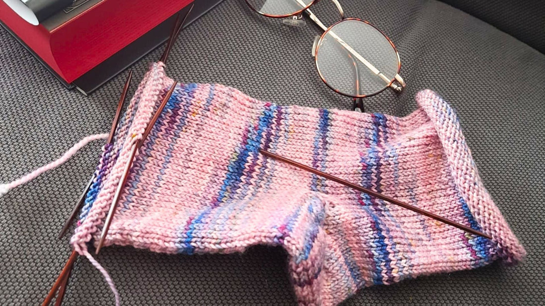 🧦 Ringelmuster stricken ohne Garnwechsel – so einfach geht’s