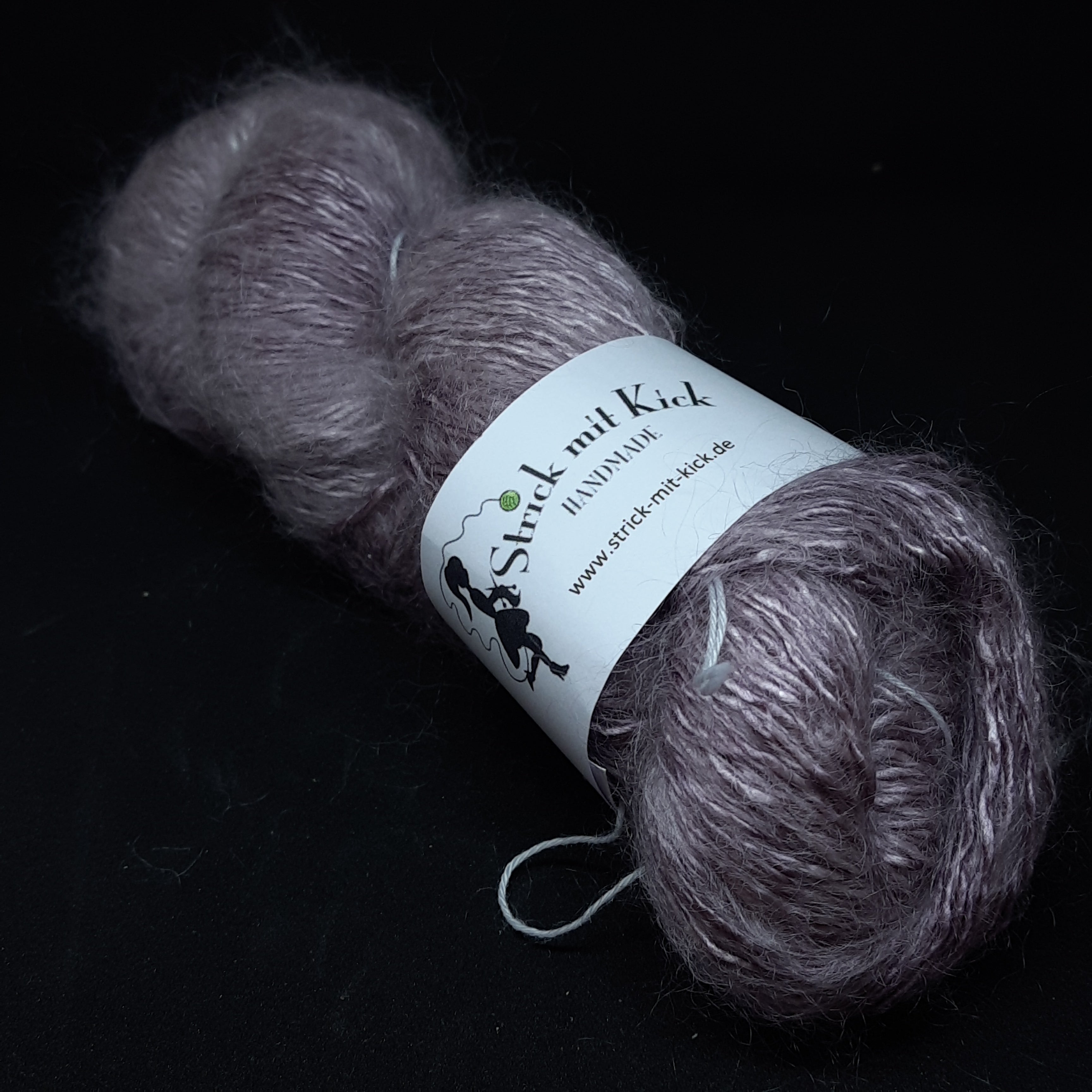 Engelshaar Aubergine