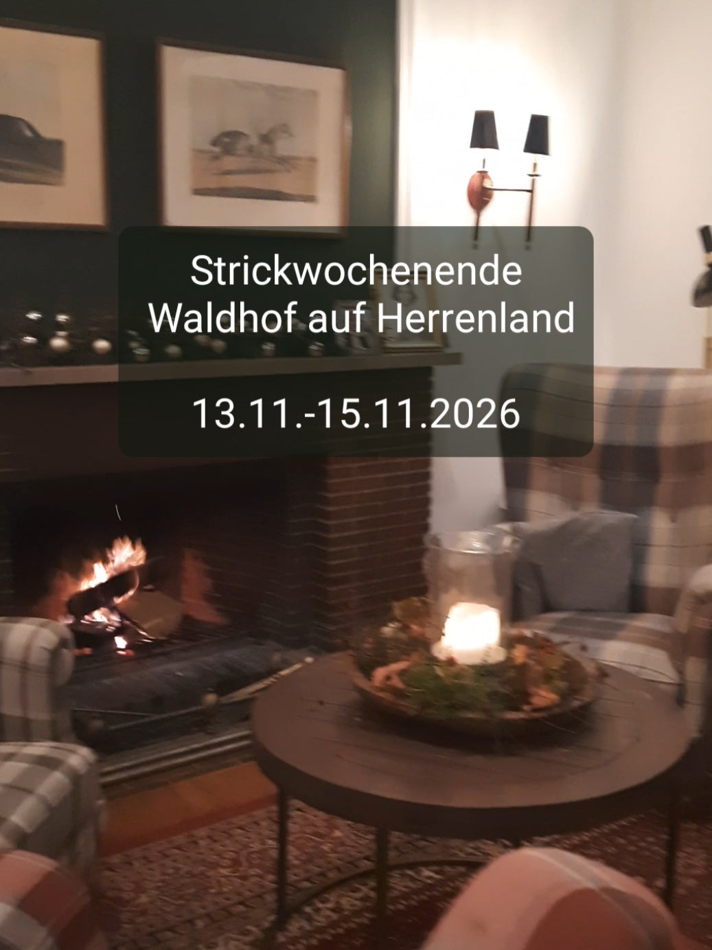 Strickwochenende Waldhof 13.11.-15.11.2026