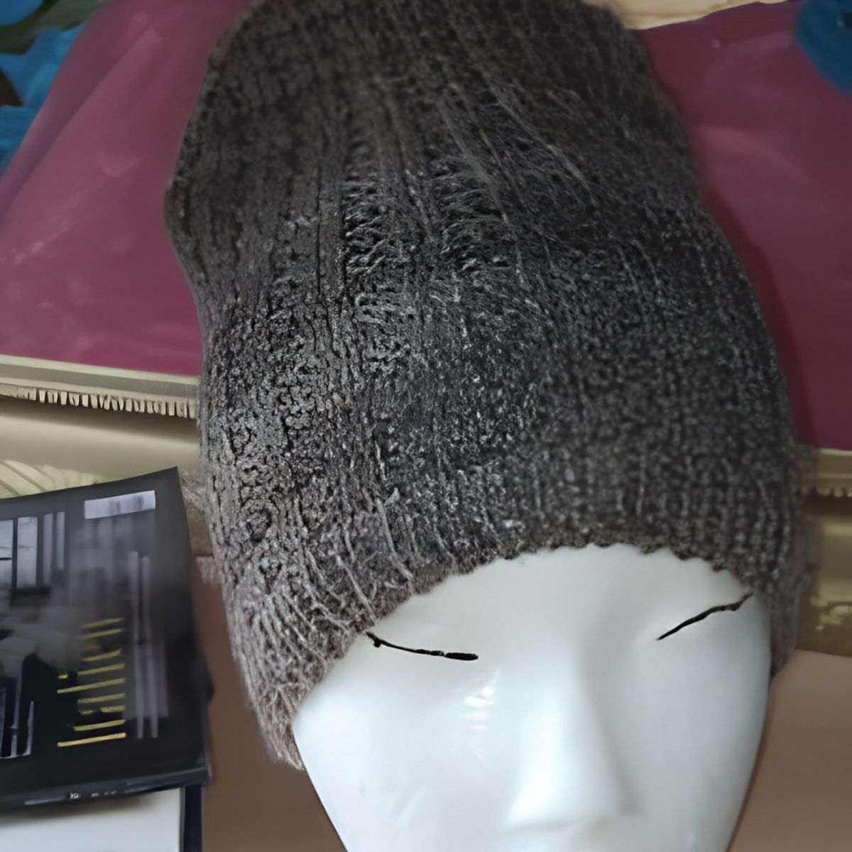 Strickanleitung Waffelmütze